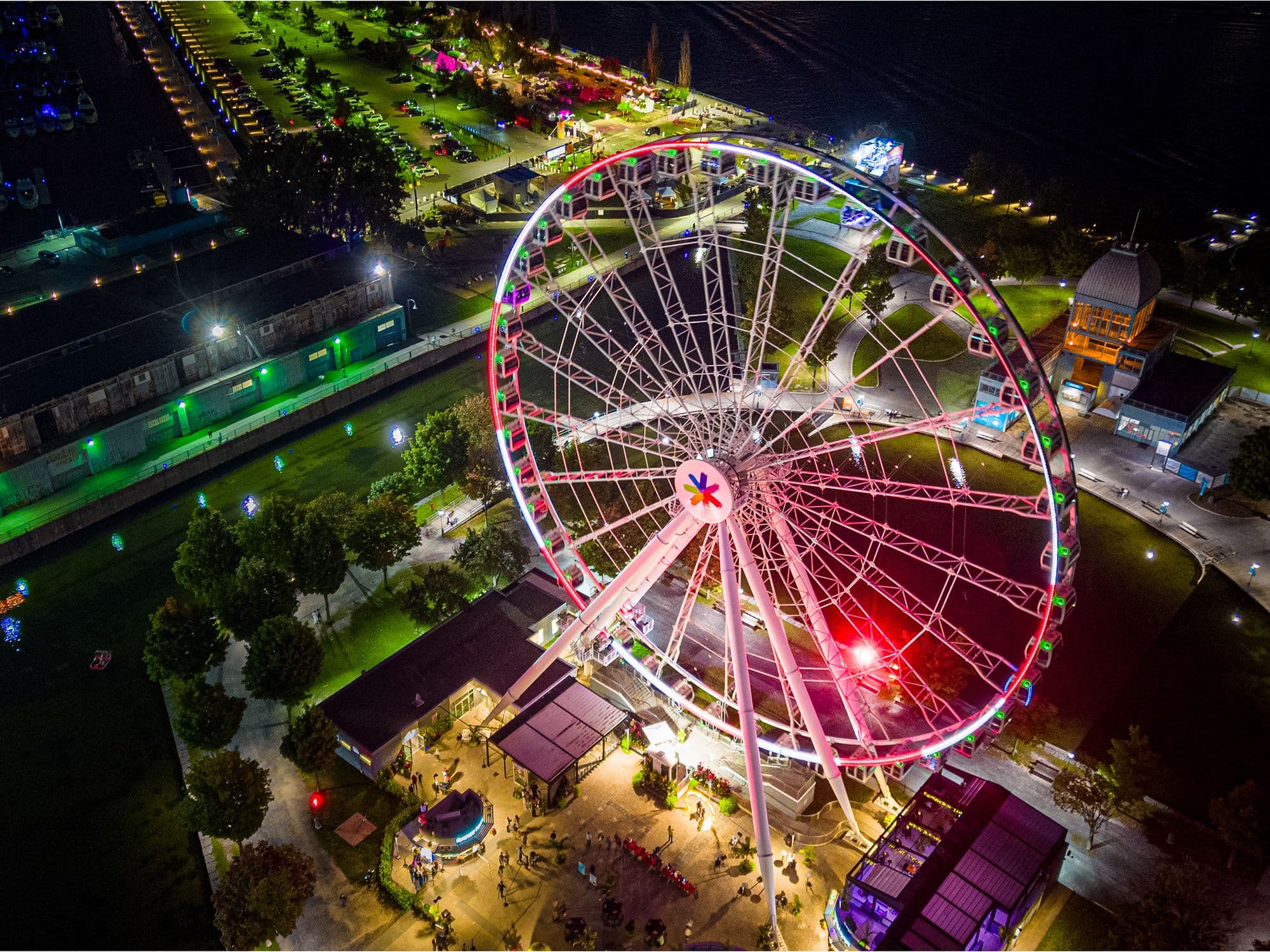 La Grand Roue de Montreal_Lights